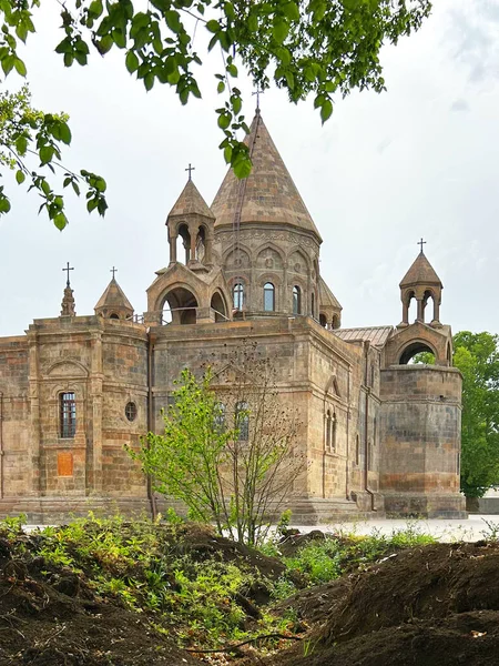 Etchmiadzin Katedrali Ermeni Apostolik Kilisesi Nin Ana Kilisesidir — Stok fotoğraf