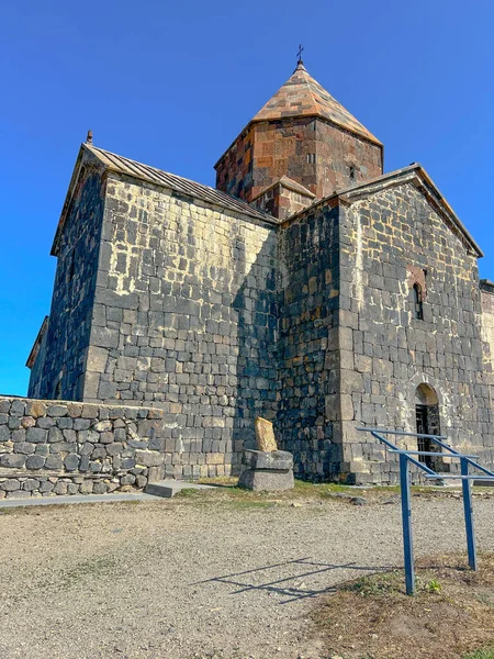 Mosteiro Sevanavank Bela Natureza Armênia — Fotografia de Stock