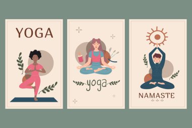Uluslararası Yoga Günü Poster Şablonu