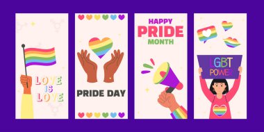 Gurur ayı Instagram hikaye koleksiyonu