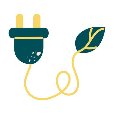 İzole edilmiş yaprakları olan çevre dostu bir tespih.