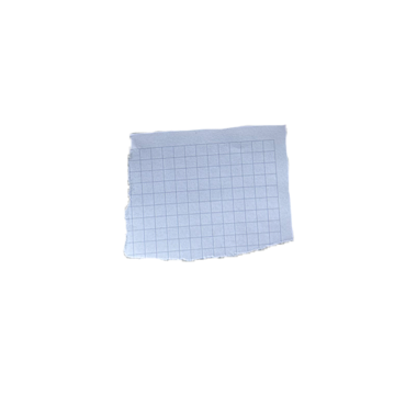 Gerçekçi yırtık kare sayfa