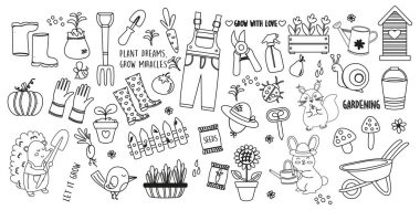 Koleksiyon bahçesi sevimli elementler ana hatları