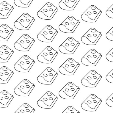 Kusursuz ana hatları çizilmiş peynirli el dilimi.