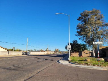 Crossroad at Monte Cristo and 43rd Avenue in North-West Phoenix, AZ