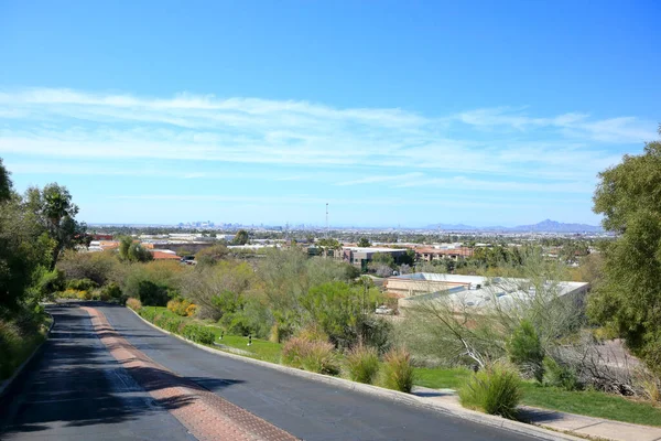 Arizona Capital Cidade Phoenix Centro Visto Acima Dos Telhados Parte — Fotografia de Stock