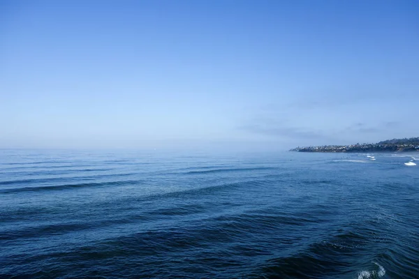 Северная Сторона Pacific Beach Вид Crystal Pier Сан Диего Калифорния — стоковое фото
