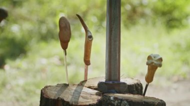 İki savaşçının kanındaki mistik kardeşlik ayini. Rahibe ve şaman infaz sürecini denetliyor.