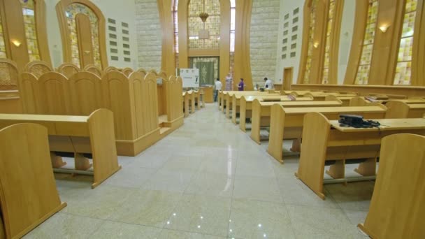 Torah Dans Synagogue Importance Religion Pour Les Juifs Beaux Clichés — Video