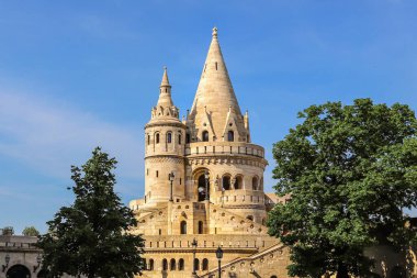 Fisherman's Bastion in Budapest, Hungary  Neo-Gothic Architecture