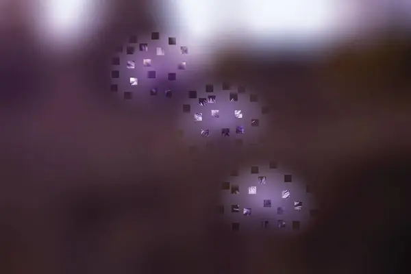 Mor ve kırmızı tonlardaki soyut ışık efekti tasarım ve sanat için yaratıcı arkaplan