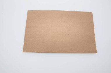 Beyaz Arkaplan Çevre Dost Canlısı Paketleme Üzerine Yatan Kağıt Torba