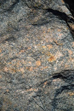 Detaylı dokuya sahip doğal sert taş yüzeyi