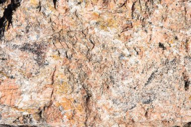 Doğal Turuncu ve Gri Kaya Dokusunun Macro Görünümü Jeoloji ve Doğa Arkaplanı