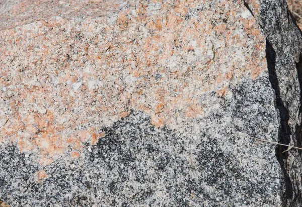 Doğal Turuncu ve Gri Kaya Dokusunun Macro Görünümü Jeoloji ve Doğa Arkaplanı