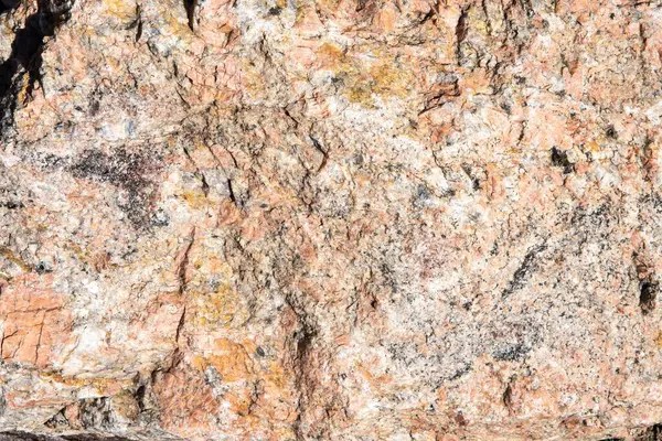 Doğal Turuncu ve Gri Kaya Dokusunun Macro Görünümü Jeoloji ve Doğa Arkaplanı