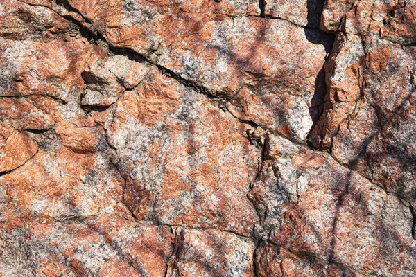 Sert granit kaya yüzey dokusu yakın çekim