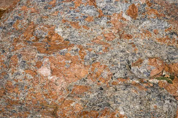 Sert granit kaya yüzey dokusu yakın çekim