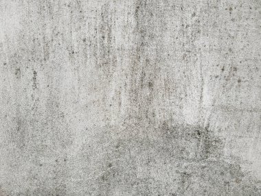 Eski gri çimento yüzey arka planı. Ayrıntılı grunge dokusuna sahip hasarlı beton duvar. Tasarımlarınıza derinlik ve organik doku ekleyin. Asgari şehir fotoğrafı.