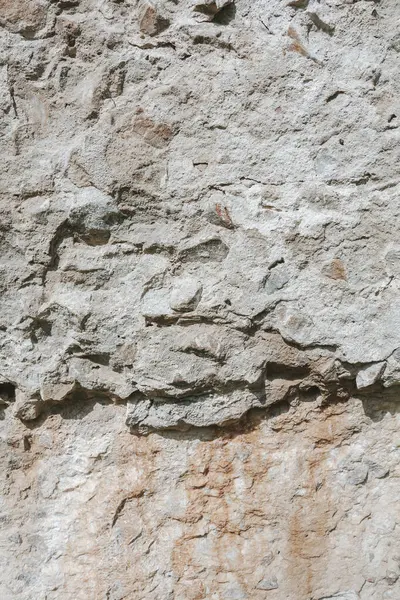 Grunge Doku Arka Planı Eski Yıpranmış Bir Duvar Taşlarla Sıvanmış — Stok fotoğraf