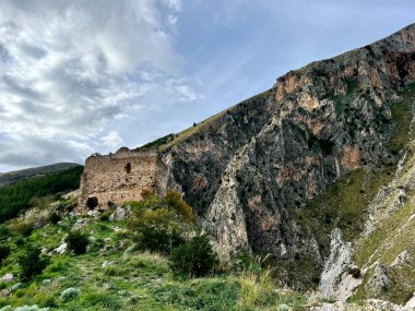 castle of Isnello, Palermo, Sicily, Italy