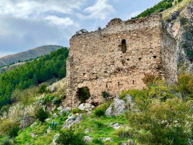 castle of Isnello, Palermo, Sicily, Italy