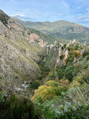 Isnello canyon, Palermo, Sicily, Italy