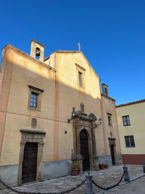 Church of San Mauro Castelverde, Sicily, Italy. external facade