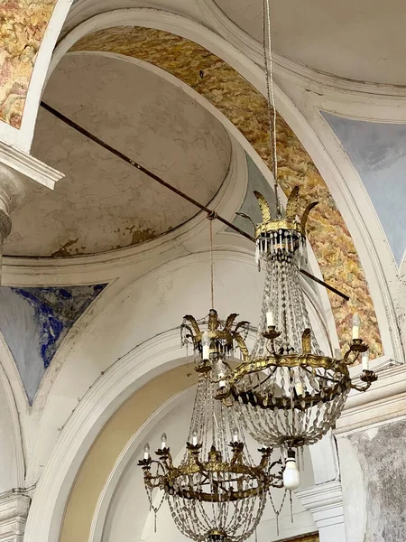 CHURCH OF SANTA MARIA DE FRANCISSAN MAURO CASTELVERDE, PALERMO. Sicily Italy. detail