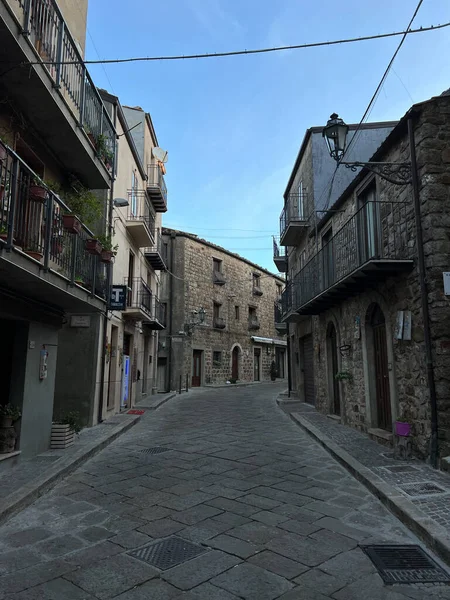view of di geraci siculo, palermo. sicily, italy