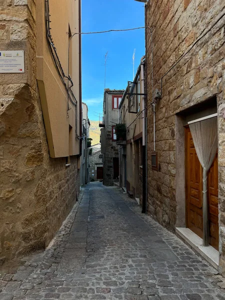 view of Geraci Siculo, Palermo. Sicily, Italy