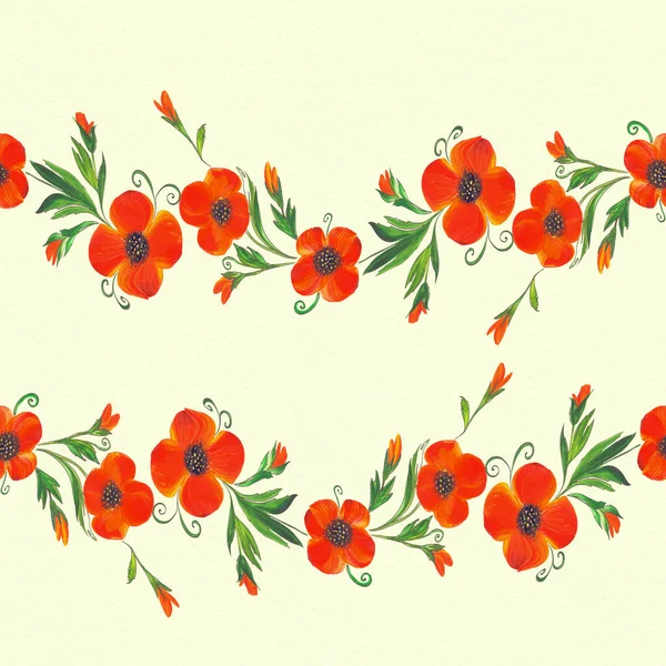 꽃무늬 이미지 추상적 구성이다 매끄럽지 인쇄물 사이트 포스터 — 스톡 사진