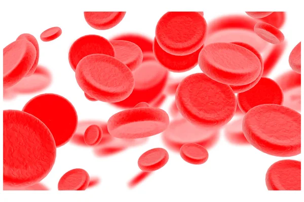 Ilustrasi Sel Sel Darah Unsur Desain Untuk Poster Kartu Spanduk - Stok Vektor
