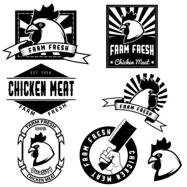 % 100 taze tavuk etiketi..