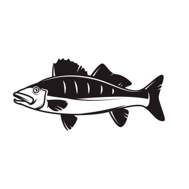 Pielevrek balığı tasviri. Tasarım ögeleri 