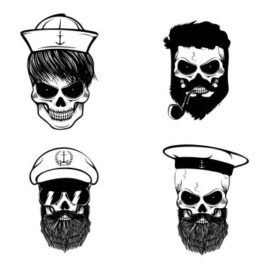 Denizcilerin kafatasları.