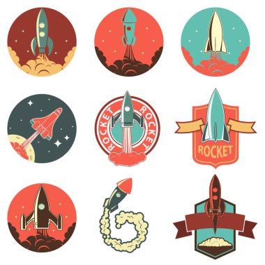 Roket etiket kümesi