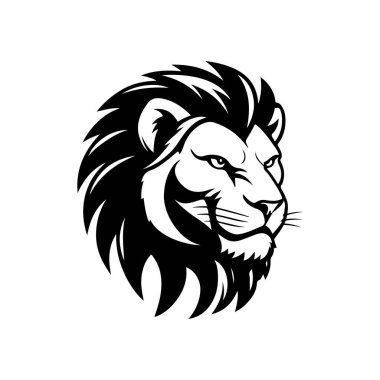 Aslan işareti. Logo, etiket, amblem ve imza için tasarım ögesi.