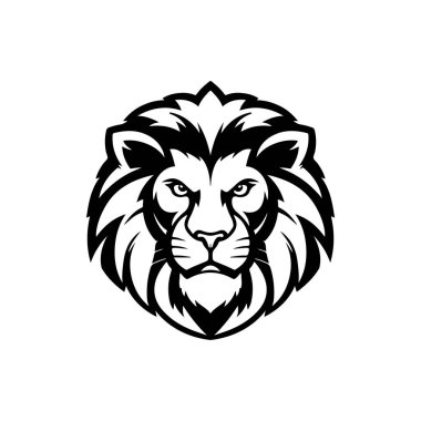 Aslan işareti. Logo, etiket, amblem ve imza için tasarım ögesi.