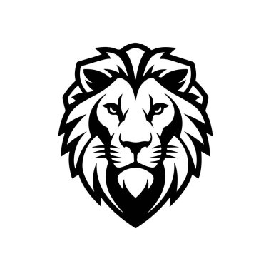 Aslan işareti. Logo, etiket, amblem ve imza için tasarım ögesi.