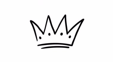 El yapımı bir tacın animasyonu