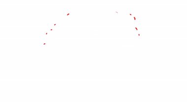 Karikatür patlamasının kare kare çizilmiş hali. Retro tarzı çizgi romanlar