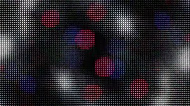 Koyu arkaplanda yanıp sönen ışıklar