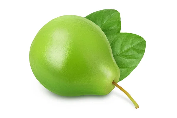 Guave Frucht Isoliert Auf Weißem Hintergrund Mit Voller Schärfentiefe — Stockfoto