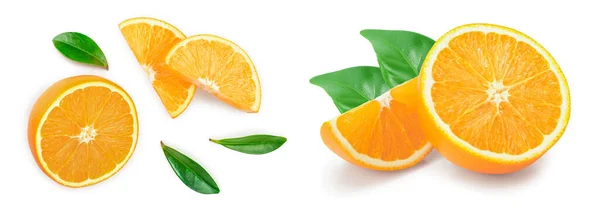 Narancssárga Hagy Elszigetelt Fehér Háttér Felülnézet Lapos Feküdt — Stock Fotó