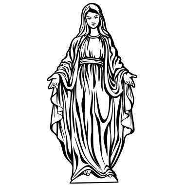 Aziz Meryem 'in Katolik görüntüsü, Madonna