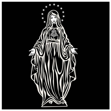 Aziz Meryem 'in Katolik görüntüsü, Madonna