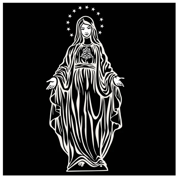 Catholic image of Saint Mary, Madonna