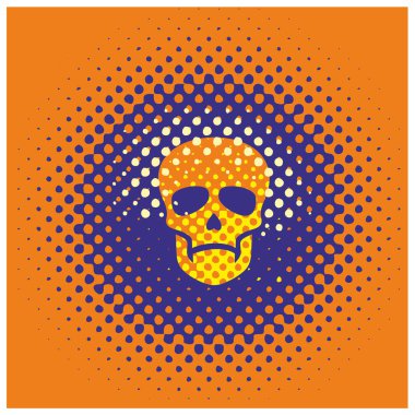 Kafatası ile gotik tabela, grunge vintage tasarım tişörtler