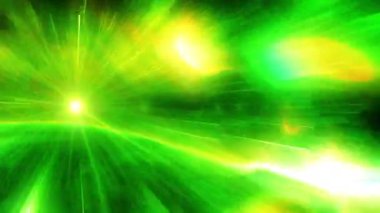 Soyut hareket arkaplanı renkli parçacıklar parlıyor. Kusursuz 4K döngü videosu.